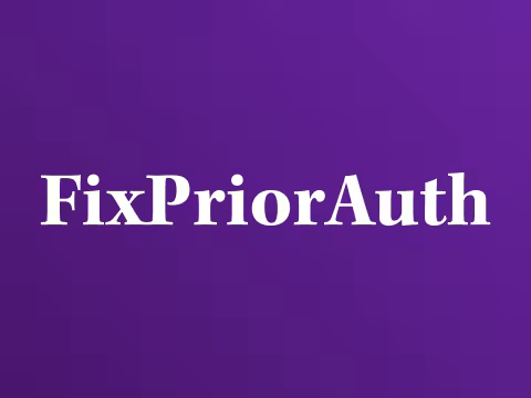 Fix Prior Auth